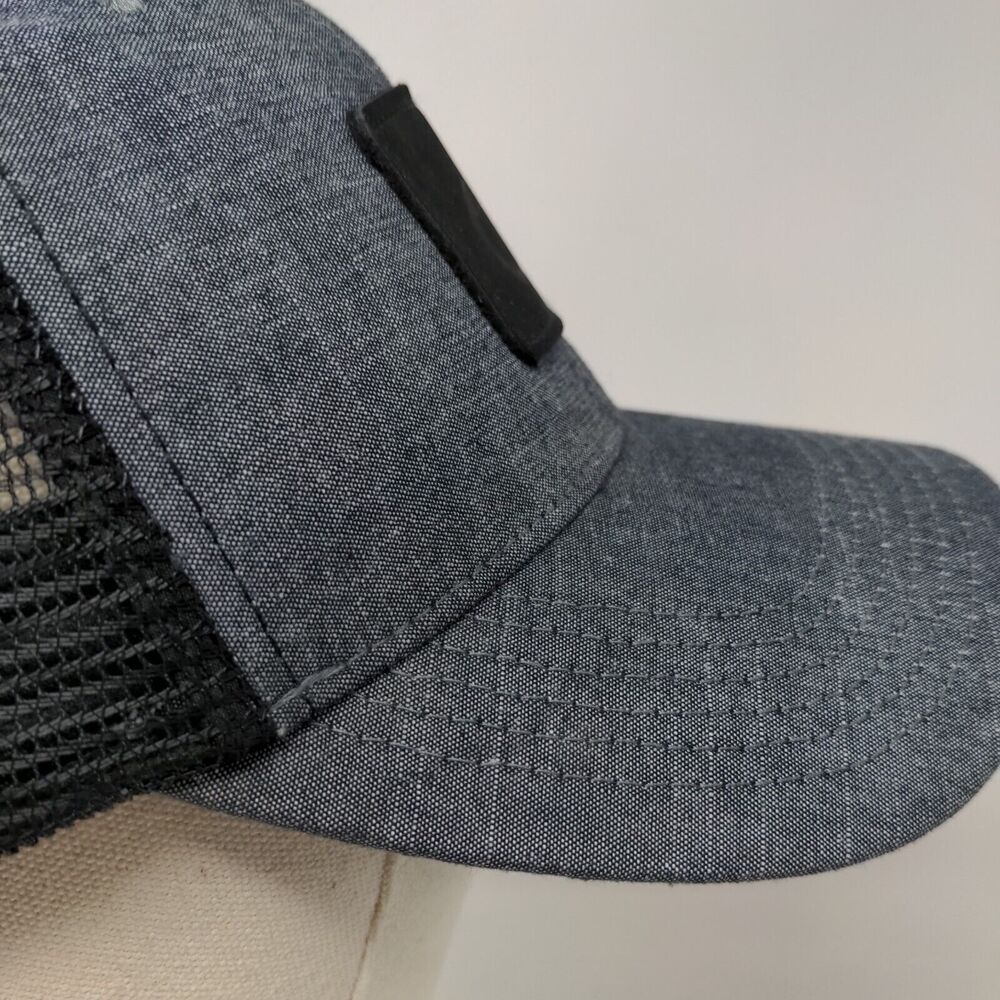 Fishing Hook Patch Snapback Mesh Back Trucker Hat… - image 5